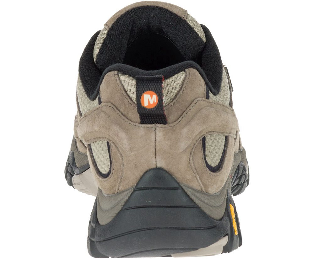 Buty Trekkingowe Merrell Męskie Brązowe - Moab 2 Waterproof Wide Width - 782136-BDG